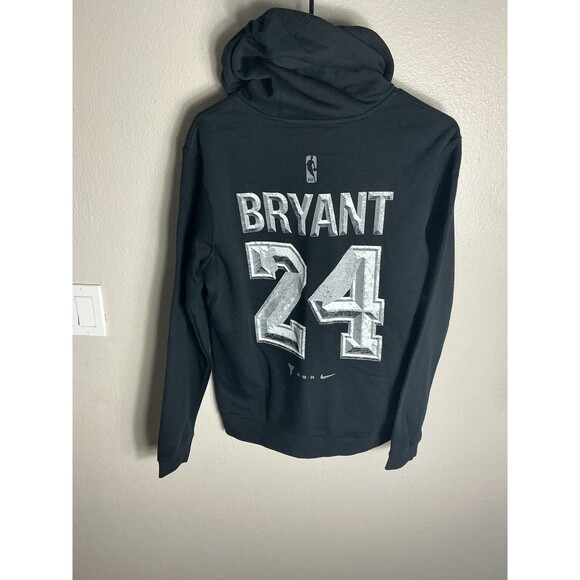 Nike Kobe Bryant LA Lakers Statue Unveil Hoodie Black HQ4039-010 Size medium - Picture 3 of 7